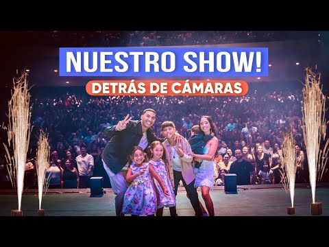 NUESTRO PRIMER SHOW (DETRAS DE CAMARAS) | LES TENEMOS UNA NOTICIA