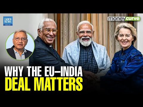 YouTube video thumbnail:  EU–India Trade Deal Explained: Winners, Caveats And Pakistan's Next Move