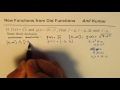 Domain of Functions and Operations