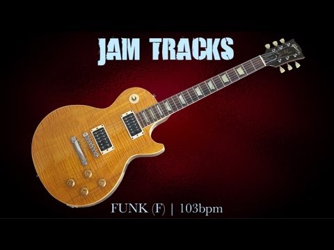 Funk Guitar Backing Track (F) – MegaBackingTracks