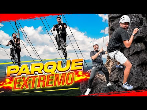 AVENTURA EN PARQUE EXTREMO CON EL CREW 🔥🤯