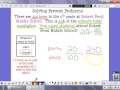 Solving Percent Problems with Equivalent Ratios