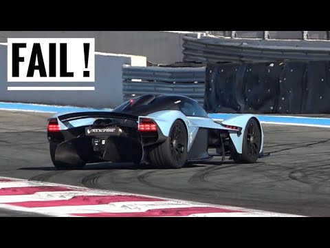 Aston Martin Valkyrie ACCÉLÉRATION À FOND sur Circuit ! 🔥 FAIL 🥵