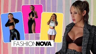 MIS OUTFITS DE MEDIA ESTACION 🍂 🌼 😘  *Fashion Nova Haul*