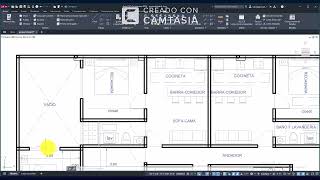 Plano de Departamento con 1 Recamara para Vivir de Tus Rentas