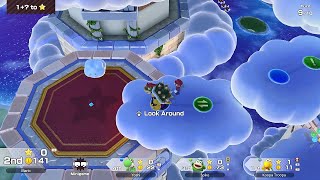 Super Mario Party Jamboree #265 Mario's Rainbow Castle Bowser vs Yoshi vs Koopa Troopa vs Spike