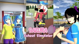 KOMPILASI VIDEO SHORTS SAKURA SCHOOL SIMULATOR { PART 4 } || YT: TAMAM CHANNEL #sakuraschool