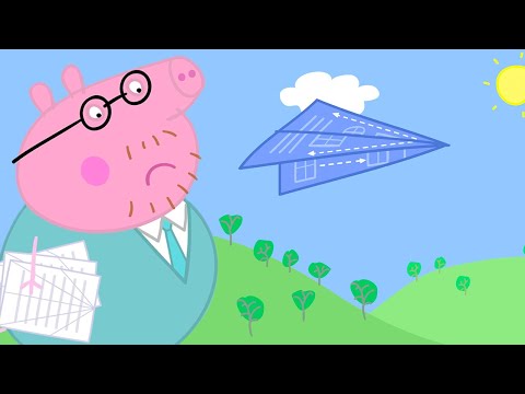 El avión de papel MÁS GRANDE | Peppa Pig en Español Episodios Completos