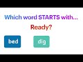 Identifying Words by Initial Letters