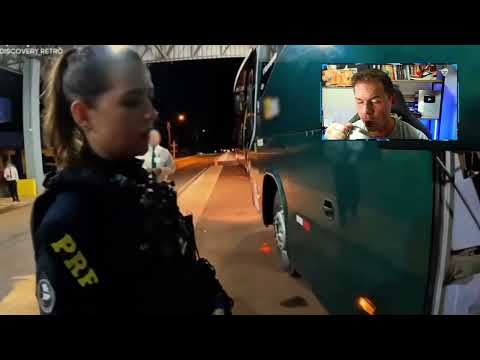 SENHOR DE 68 ANOS PRESO EM FLAGRANTE NO ÔNIBUS   OPERAÇÃO FRONTEIRA
