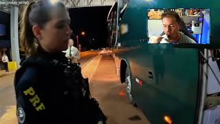 SENHOR DE 68 ANOS PRESO EM FLAGRANTE NO ÔNIBUS   OPERAÇÃO FRONTEIRA