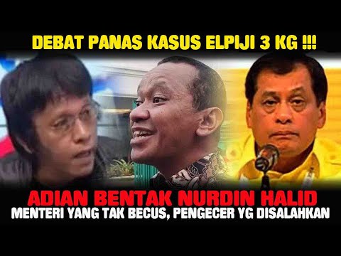 DEBAT PANAS Nurdin Halid VS Adian Napitupulu Siapa Yang MENANG