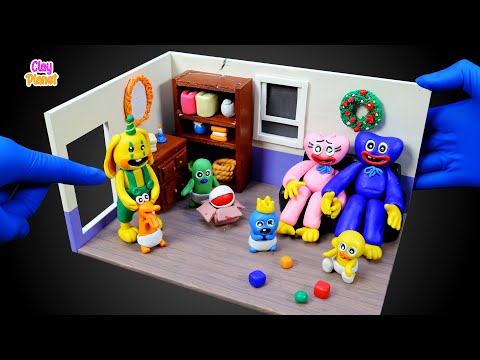 Rainbow Friends VS Poppy Playtime but BABIES | Clay Planet