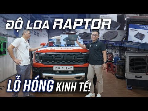 Lưu ý quan trọng khi độ loa cho Ranger Raptor từ chuyên gia EMMA