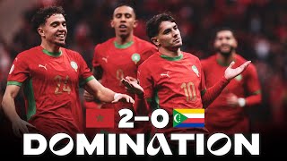 CAN 2025 🇲🇦 Le Maroc domine les Comores pour le match d'ouverture ⎮ Maroc 2-0 Comores