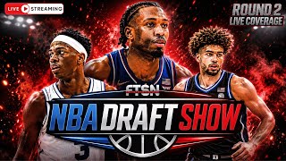 🏀 LIVE COVERAGE: NBA 2026 DRAFT – ROUND 2 REACTION SHOW! 🏀