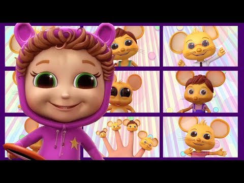 Finger Family Mice | Baby Joy Joy | The Finger Family Song