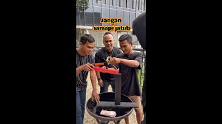 Gimana cara agar tidak jatuh kayu tokoknya