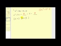 Quadratic Equations: Completing the Square
