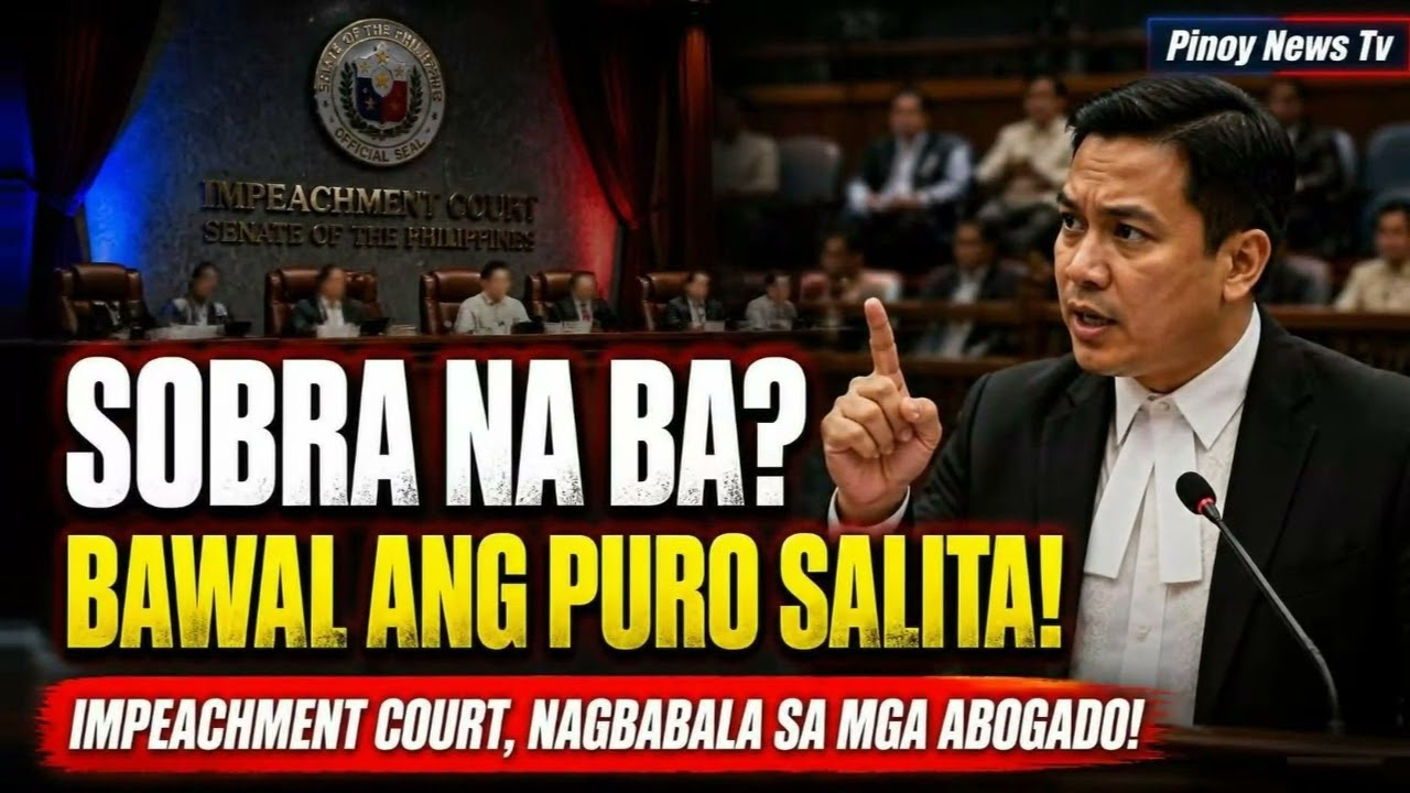 impeachment court sobra na? #pinoynewstv #Newsupdate