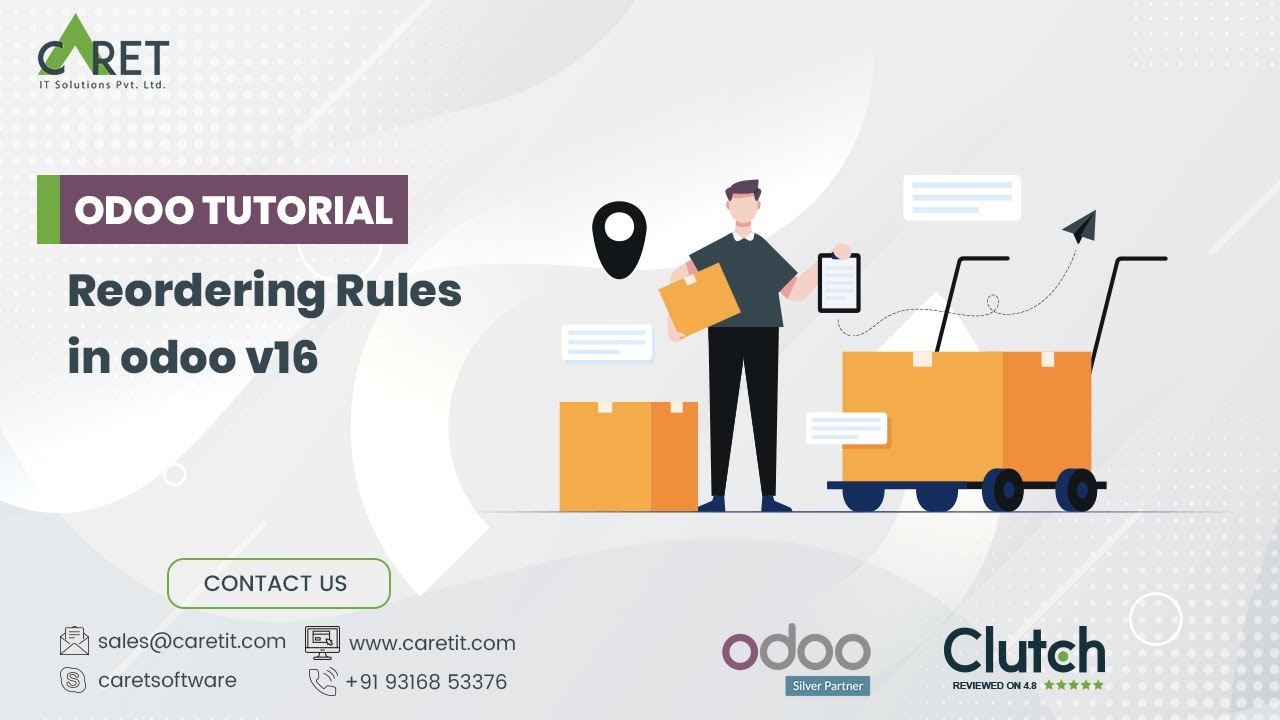 How Odoo 16 Reordering Rules Optimize Inventory || Odoo Learning Tutorial | 17.10.2023

Welcome to our latest Odoo learning tutorial where we shine a spotlight on reordering rules in Odoo version 16. Reordering rules ...