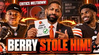 Andrew Berry STEALS Jimmy Horn Jr. for Shedeur Sanders — Browns Critics Are LOSING IT!