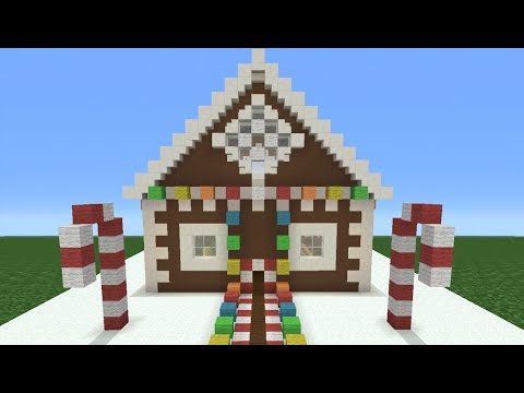 Minecraft Tutorial: How To Make A Christmas Themed House