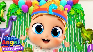Feliz Aniversário Joãozinho! 🥳 Little Angel em Português 🍉 Músicas da Turminha