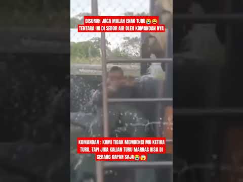 LAGI ASIK TURU DI SEBOR KOMANDAN 😭😂 #tnirakyat #tni #tnidihatirakyat #memes #beritahari #news