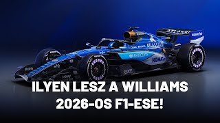 Williams FW48 – új dizájn, új ambíciók a 2026-os F1-es idényre