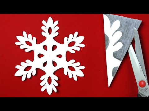 I Made a PAPER SNOWFLAKE in 5 Minutes and You Can Too!