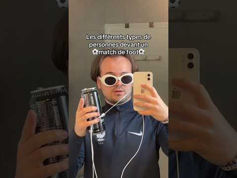 Les différents types de personnes devant un match de foot