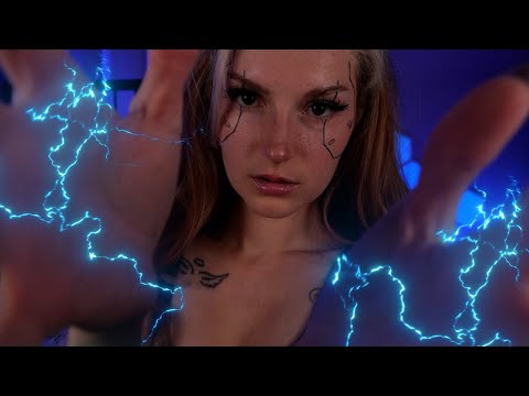 ASMR Time Traveler Visits You | Scanning You, Light Triggers, Face Touching & More