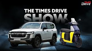 Toyota Land Cruiser Drive Review and TVS Orbiter Walkaround Times Drive show