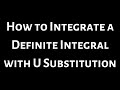 U-Substitution in Integral Calculus