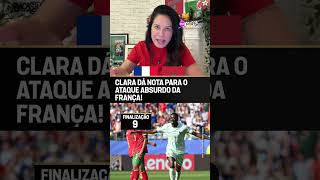 MBAPPÉ, DEMBÉLÉ, OLISE E DOUÉ! Clara Albuquerque deu notas para o QUARTETO OFENSIVO francês #shorts