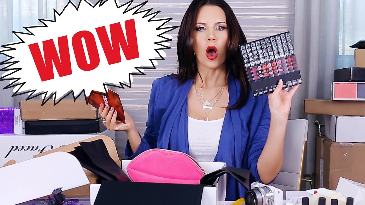 FREE STUFF BEAUTY GURUS GET Unboxing PR Packages. Episode 1