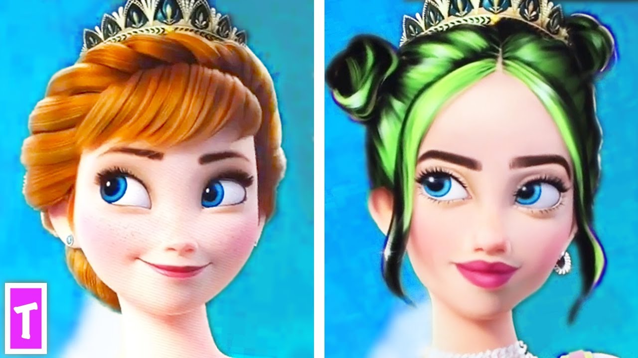Disney Characters As Celebrities