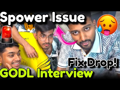 GodL interview💛 after 2nd Runner up🏆Nub on Spower Issue😱Reality of GODLIKE Fix Drop🚨
