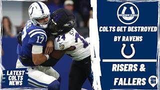 Indianapolis Colts: Risers and Fallers After EMBARRASSING Loss to Ravens