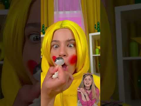 PIKACHU MAKEUP WITH BALLOON ๐โก๏ธTransform into Pikachu with this Fun Makeup Idea #shorts #diy