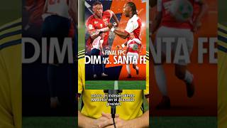 Santa Fe x Independiente Medellín - Final partido de vuelta #futbolcolombiano #independientesantafe