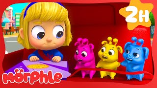 The Great Pizza Escape! 🍕😲 | 🔴 Morphle VS Orphle 🟢 | Fun Kids Cartoon