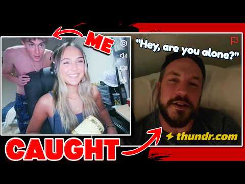 Catching CREEPS on Omegle with FAKE GIRLFRIEND PRANK!