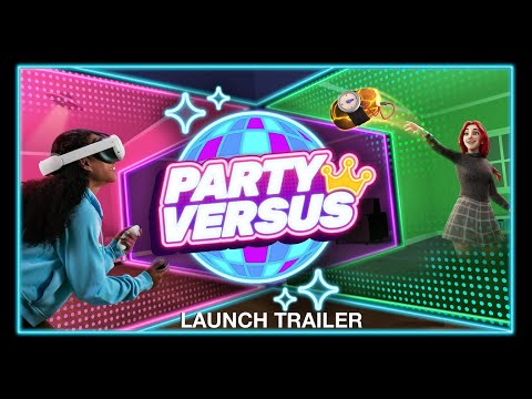 Party Versus | Mixed Reality Party Game | Launch Trailer | Meta Quest 3 + 3S