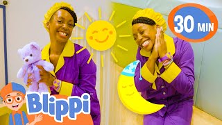 Good Morning Meekah! Good Night Meekah! | Blippi Songs 🎶| Educational Songs For Kids