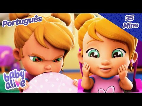 Os melhores MOMENTOS de Lulu | Vídeos para bebés | Baby Alive em Português | Desenhos animados