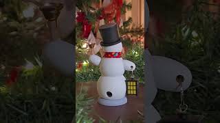 German Snowman Smoker #seiffenhaus #christmas