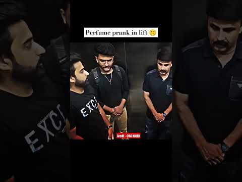 Perfume prank  with a Foreign cute Girl ❤️😍|| Russian girl prank in lift 🥵 || @rjnavedofficialll