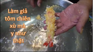 Review: Làm giả cây xà lách, trứng và tôm rán giống y như thật ở Nhật Bản - Review Vui